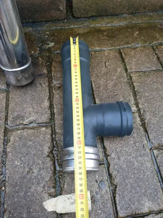 Tubo per camino a pellet in acciaio inossidabile