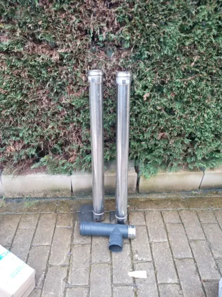 Tubo per camino a pellet in acciaio inossidabile