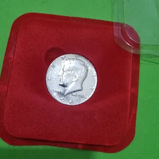 Moneta Half Dollar Kennedy 1967
