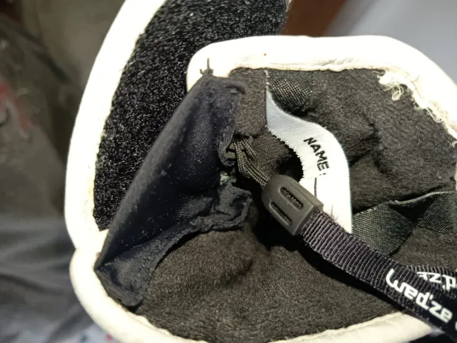 Guantes de piel para esquí niño