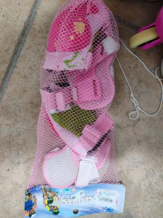 Patines en línea + rodilleras