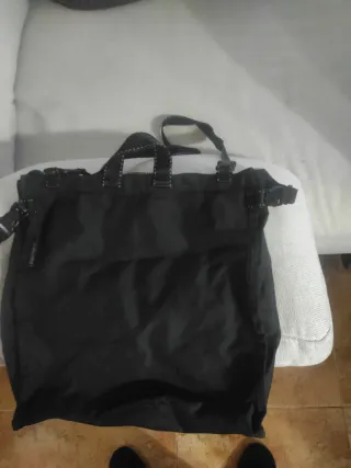 Bolsa para carrito de bebé negra