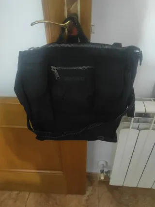 Bolsa para carrito de bebé negra