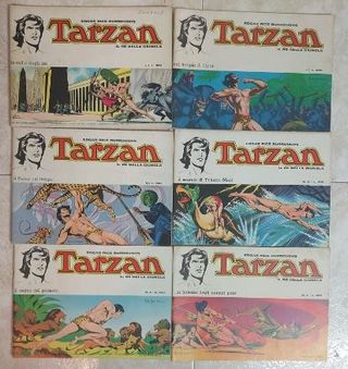 COMIC - TARZAN TRES LOTES ITALIANO