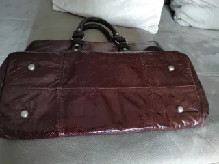 Bolso shopper Bimba y Lola charol