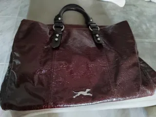 Bolso shopper Bimba y Lola charol