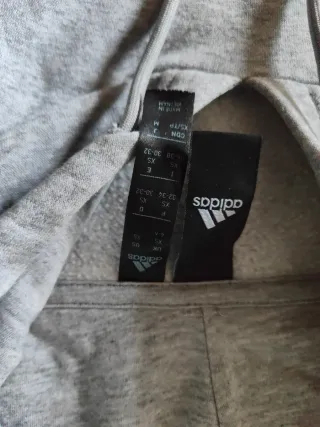 Sudadera Adidas Essentials Mujer Gris