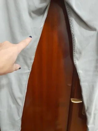 Pantalón vaquero gris Mango