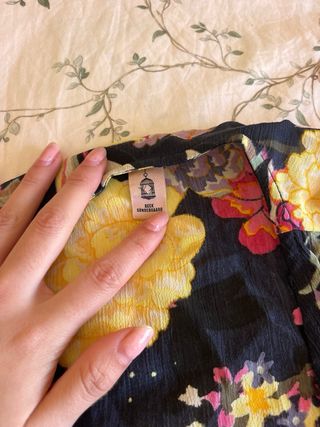 Kimono Becksöndergaard floral talla única