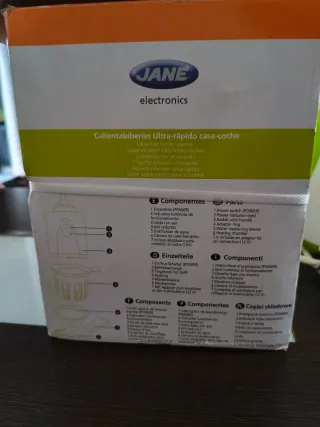 Calienta biberones Jane ultra rápido