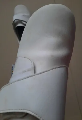 Zuecos blancos Feliz Caminar Talla 38 Modelo GAMMA