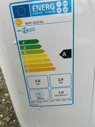 Aire Acondicionado Portátil Blanco Equation Gloss