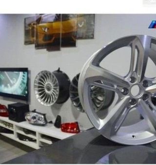 JUEGO DE 4 LLANTAS 19 RS7 PLATA AU026 rmb738930