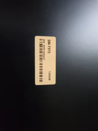 Samsung Galaxy Tab S7+ Negra