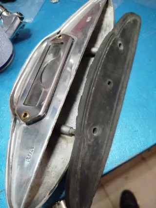 Piloto matrícula Seat 600 Aluminio