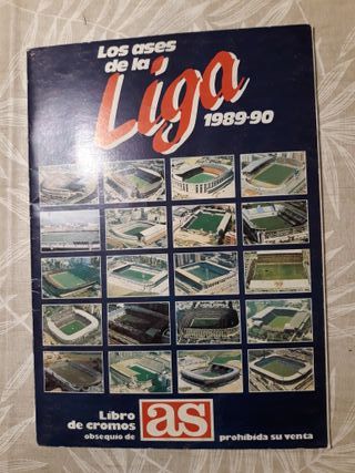 Álbum Cromos Liga 89-90 AS