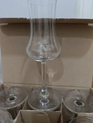 Set 6 Calici Grappa Rastal Trentino nuovi