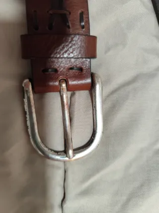 Cinturón de cuero hombre