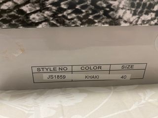 Botines tacón bajo mujer beige y dorado