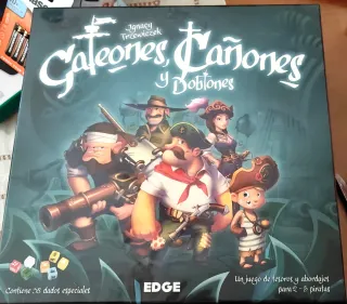 Juego de mesa Galeones, Cañones y doblones