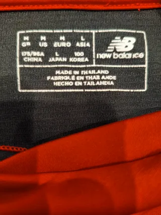 Camiseta Sevilla FC Entrenamiento New Balance Roja