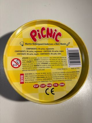 Juego de mesa Picnic