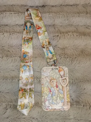 Portatarjetas y cinta Peter Rabbit