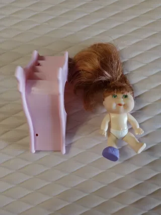 Bambola Mini Cabbage Patch con scivolo