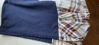 Camisa de franela con capucha