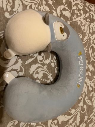 Cuscino da viaggio pinguino