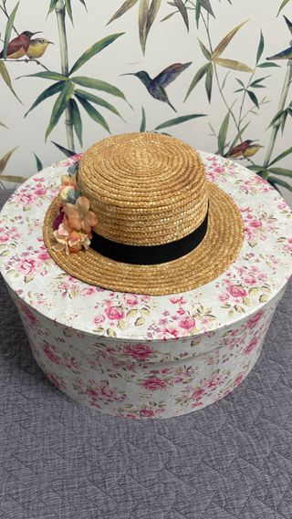 Canotier y Pamela para bodas