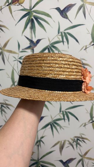 Canotier y Pamela para bodas