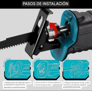 Sierra Sable Recargable (2 Baterías)