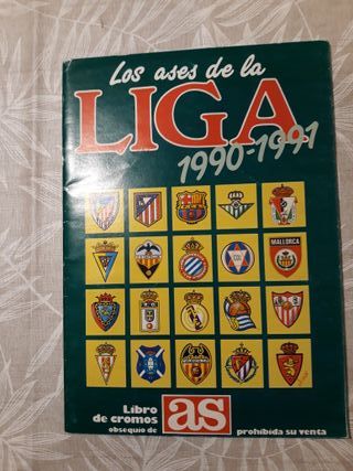 Álbum Cromos Liga 90/91 AS