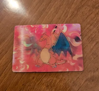 Charizard Pokémon Kellogg's Lenticolare