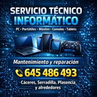 Soporte informatico caceres