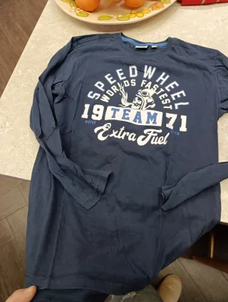 T-shirt manica lunga ragazzo SPEED WHEEL