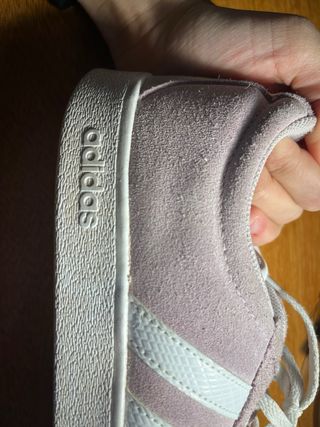 Zapatillas Adidas VL Court 2.0 Rosa T. 39.5