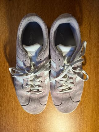 Zapatillas Adidas VL Court 2.0 Rosa T. 39.5