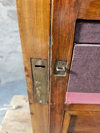 Cassettiera ufficio antica in legno