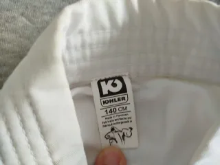 Kimono Taekwondo Kohler 140cm + 3 cinturones