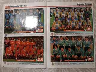Álbum Liga 91/92 Cromos Gigantes AS