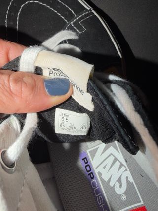 Zapatillas Vans talla 38.5