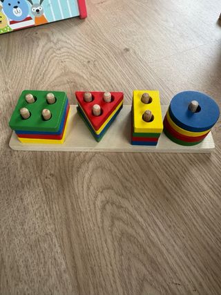 Lote Juguetes Madera Educativos
