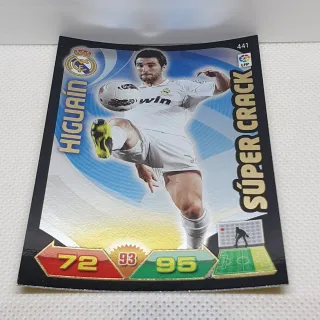 ⚽️ CROMO DE FUTBOL HIGUAIN SUPER CRACK 2011-12