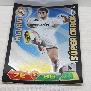 ⚽️ CROMO DE FUTBOL HIGUAIN SUPER CRACK 2011-12