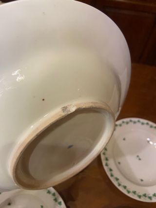 Sei piatti fondi Vienna porcellana