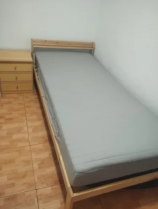 Cama NEIDEN 90x200 + Somier Luroy