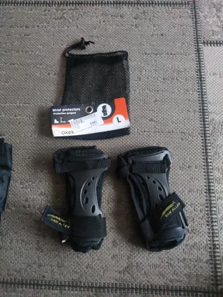 Protecciones Patinaje Talla L manos y M Rodilleras