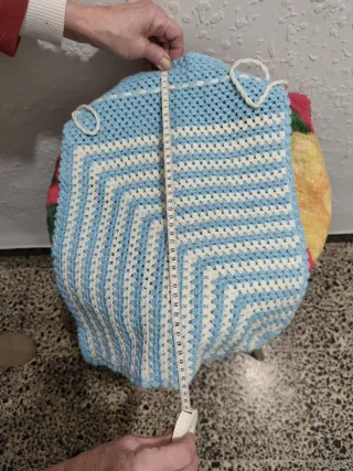 Lote 2 Bolsas Pan Tejidas a Mano